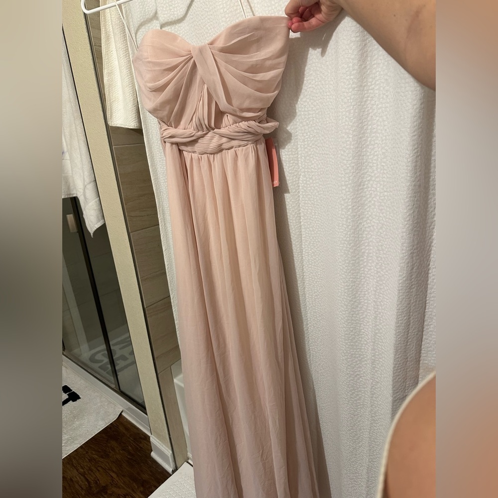 Birdy Grey Bridesmaid Dress “Gracie” in Pale Blush